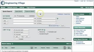 Finding Databases from Ohio University Libraries