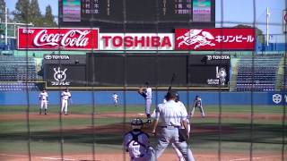 【東海大菅生 勝俣翔貴】2014明治神宮野球大会準々決勝vs静岡高校 村木文哉 第3打席☆