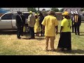 Chamisa Arriving At CCC Rally
