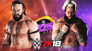 WWE 2K18 - NEVILLE vs ENZO (205 LIVE ARENA!! NEW EXCLUSIVE GAMEPLAY!!)