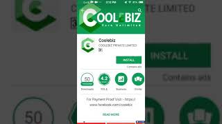 Change to coolebiz app Password