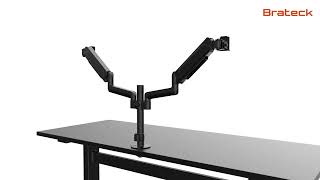 Dual Monitor Mount | LDT48-C024 | Installation | Brateck