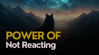 POWER Of Not REACTING | Best Lone Wolf Motivational Speeches - Control Your Emotions