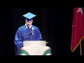 cadet alexander scott speech commencement