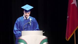 Cadet Alexander Scott speech commencement