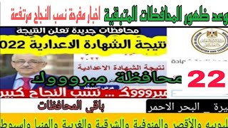 الآن ظهور نتيجة الشهادة الاعدادية 2022 في 22 محافظة! موعد باقي المحافظات!!