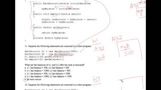Java Classes Objects AP Style Worksheet 1