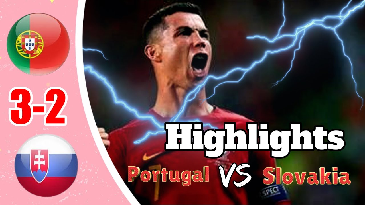 Highlights I Portugal Vs Slovakia I Kualifikasi Euro 2024 - YouTube