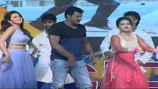 Sunil, Nikki Galrani and Dimple Chopade Dance performance at Krishnashtami Movie