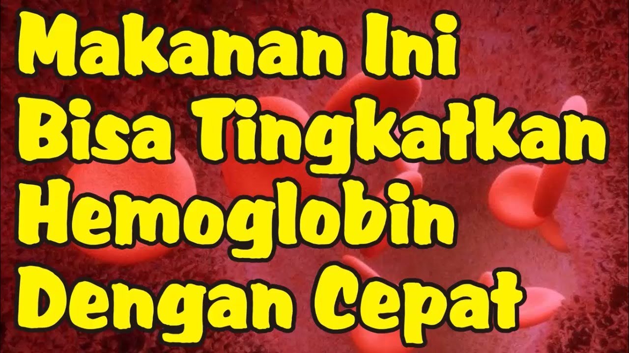 Makanan Untuk Meningkatkan Hemoglobin Dengan Cepat - YouTube