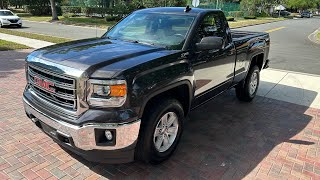 2015 GMC Sierra SLE 19k miles regular cab short bed RCSB fully loaded 5.3L V8 Unicorn