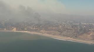 Aerial footage captures destruction from Los Angeles-area wildfires