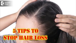 5 Tips on How To Stop Hair Loss And Regrow Hair Naturally? - Dr. Rasya Dixit | D