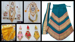 Pooja Room Shopping VLOG|Devi Alankaram|Bhagwan ka shringar|Devi saree draping|devi shringar|Durga