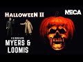 Halloween 2: NECA Ultimate Michael Myers & Dr. Loomis 7 inch figures #Halloween #NECA #michaelmyers