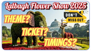 Iconic Bangalore Lalbagh Flower Show 2025