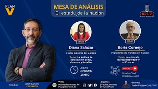 #MesadeAnálisisPlanV: Diana Salazar y Boris Cornejo