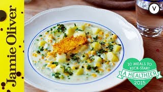 Healthy Corn Chowder | #10HealthyMeals | Donal Skehan