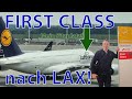 FabiFliegt  Lufthansa First Class in the A380 to Los Angeles (with all informations)