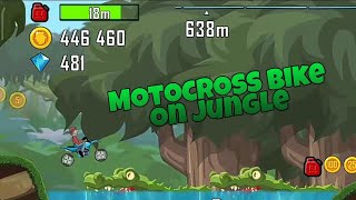 Hill Climb Racing – Gameplay Max Motocross Bike On Jungle