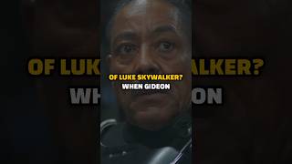 Why Moff Gideon Was SCARED of Luke Skywalker #starwars