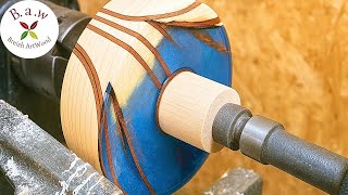 A different approach to this woodturning piece