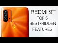 Xiaomi Redmi 9T Top 5 Best/Hidden Features | Secret Tips & Tricks