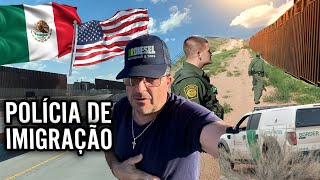 A POLÍCIA IMIGRATÓRIA NA FRONTEIRA DO MÉXICO COM OS EUA 🇺🇸