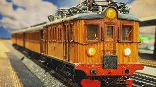 Shortline Histories: A look into Marklin 2670 - HO Scale Swedish SJ D wooden cab locomotive