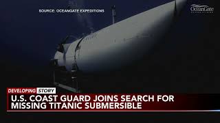 Submarine on expedition to see Titanic wreckage goes missing
