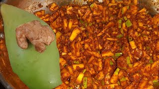 கல்யாண வீட்டு மாங்காய் ஊறுகாய் |Mango Pickle Recipe|Instant Mango Pickle Recipe In Wedding Style