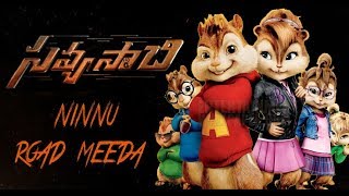 Ninnu Road Meeda – Savyasachi movie || chipmunks spoof || whatsapp satus || ksd sundar