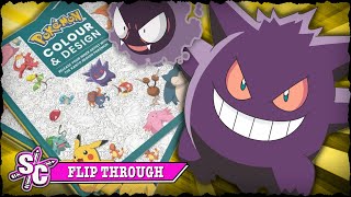 Flip-Through The New 2026 100% Official Pokemon Colour & Design Colouring Book - Sophie Colours