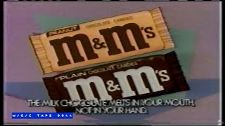 M Ms Chocolates Commercial 1989