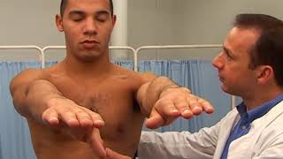 Rombergs test/sign - Proprioception balance test