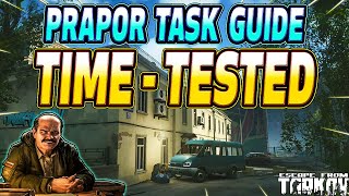 Time-Tested - Prapor Task Guide - Escape From Tarkov