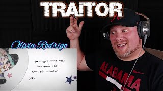 Olivia Rodrigo - traitor (Lyric Video) REACTION