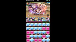 【パズドラ】極限の闘技場　双極の女神　覚醒ラクシュミーＰＴ　クリア