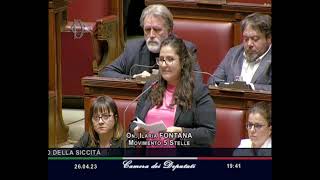Ilaria Fontana - M5S Camera - intervento in Aula | 26/04/2023