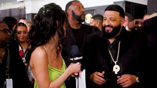 DJ Khaled on How the “Big Energy” Remix With Latto and Mariah Carey Came To Be | GRAMMYs 2023
