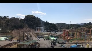 営業再開の、みさき公園から中継