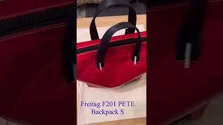 Bag #FREITAG Backpack s PETE F201 กระเป๋ารักษ์โลกทำมาจาก”ผ้าใบคลุมรถบรรทุก” 092 #shorts