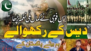 14 August New Best Milli Naghma Dess Ky Rakhwaly Pak Army | ہم بیٹے پاکستان کے | Tahir Tv Production