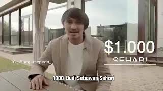 Meme iklan binomo Budi Setiawan