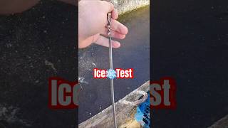 Ice❄Test || Тест криги шампуром