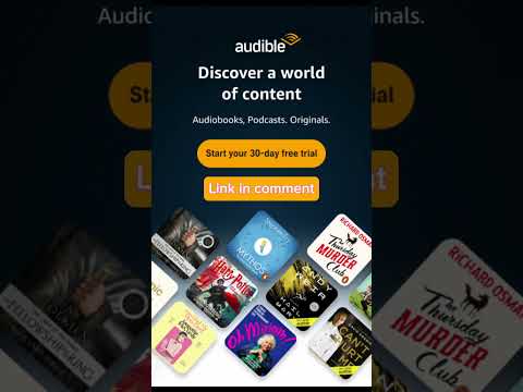 Audible books free #shorts #shortsfeed #audiobook #audible #booksummary #viralshorts #books