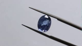 3.21 Ct Natural Sapphire Blue Color Oval Cut