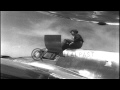 Amelia Earhart gets into her Lockheed L-10E Electra and takes off. HD Stock Footage