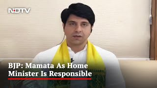 "Mamata Banerjee Incompetent To Handle Law And Order": BJP's Shehzad Poonawalla| Left Right & Centre