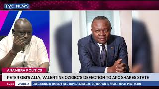 Peter Obi's Ally, Valentine Ozigbo's Defection To APC Shakes State